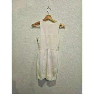 Armani EXCHANGE off white mini aline dress. SIZE 0